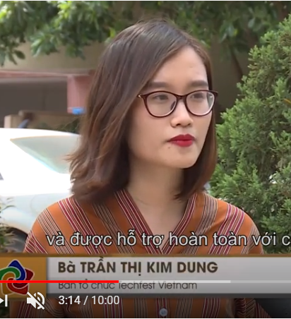 Bà Trần Thị Kim Dung - Ban tổ chức Techfest Vietnam