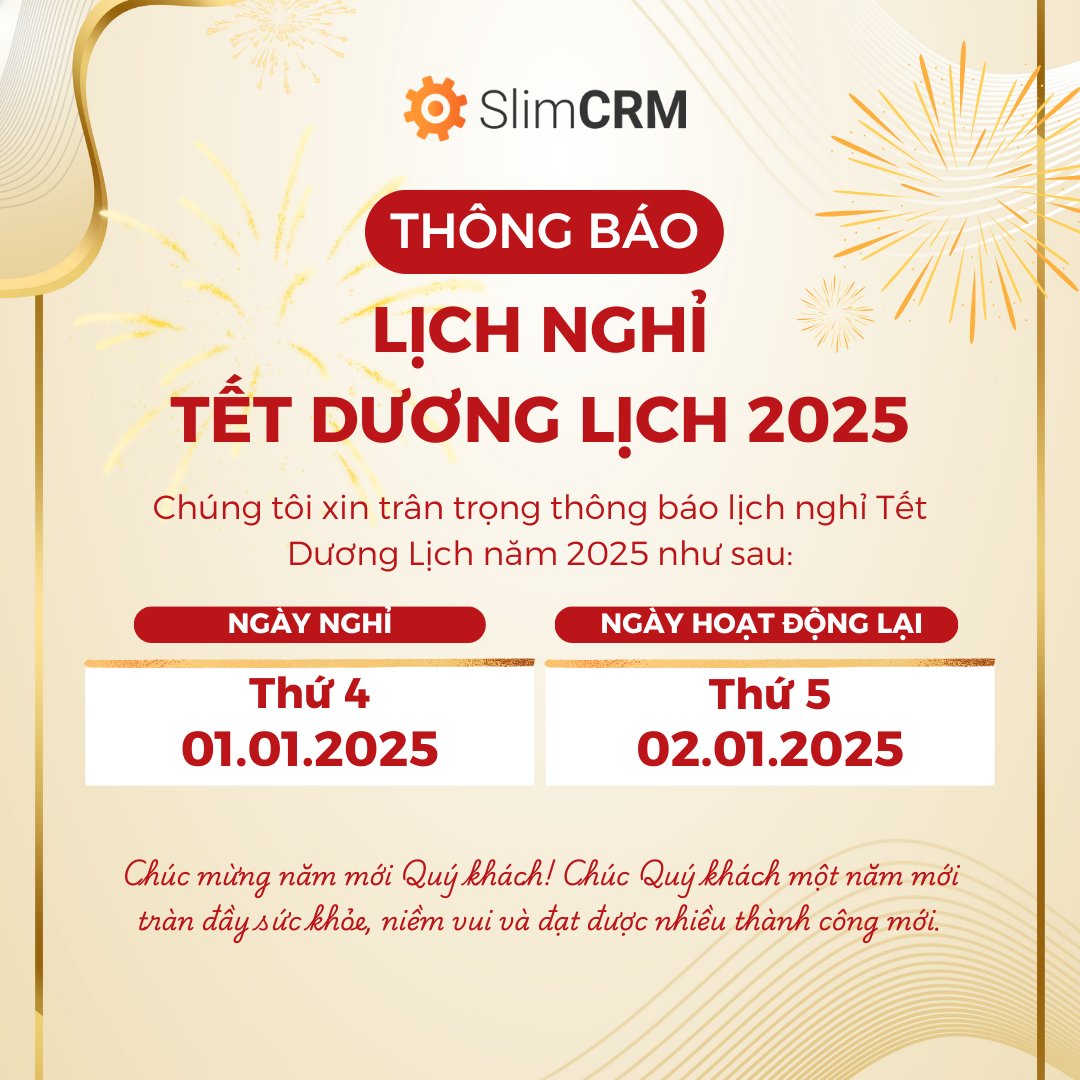Thông Báo Lịch Nghỉ Tết Dương Lịch 2025