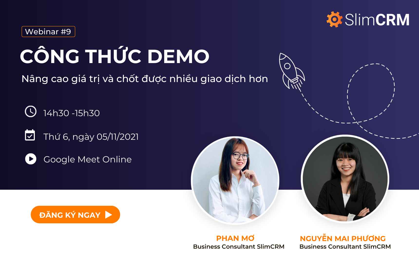 Webinar 09 "Công thức Demo: Nâng cao giá trị và chốt được nhiều giao dịch hơn"